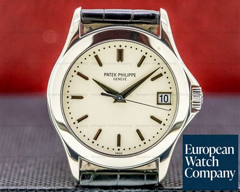 patek philippe 5107g|PATEK PHILIPPE WHITE GOLD CALATRAVA REF. 5107G.